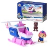 Paw Patrol Air Rescue Skye Helicopter with 2 Figures Pull-Back Toy