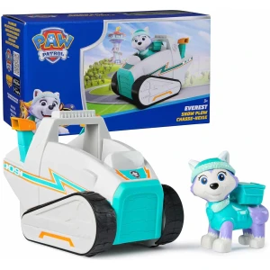 Toy Vehicle Paw Patrol Everest’s Snow Plow with Collectible Action Figure