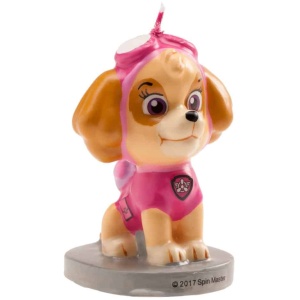 Birthday Candle Paw Patrol Skye Pink 7 cm