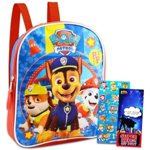 Backpack Paw Patrol Mini Set with Stickers & Door Hanger