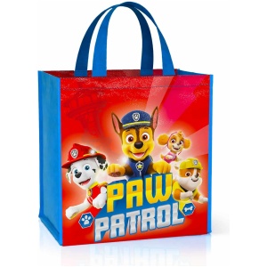 Tote Bag Paw Patrol Double-Sided 15″ Grocery Bag Chase Marshall Skye Rubble