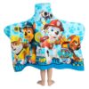 Paw Patrol Blue Hooded Towel Wrap for Bath, Pool, Beach - Soft Cotton Terry - vue 4