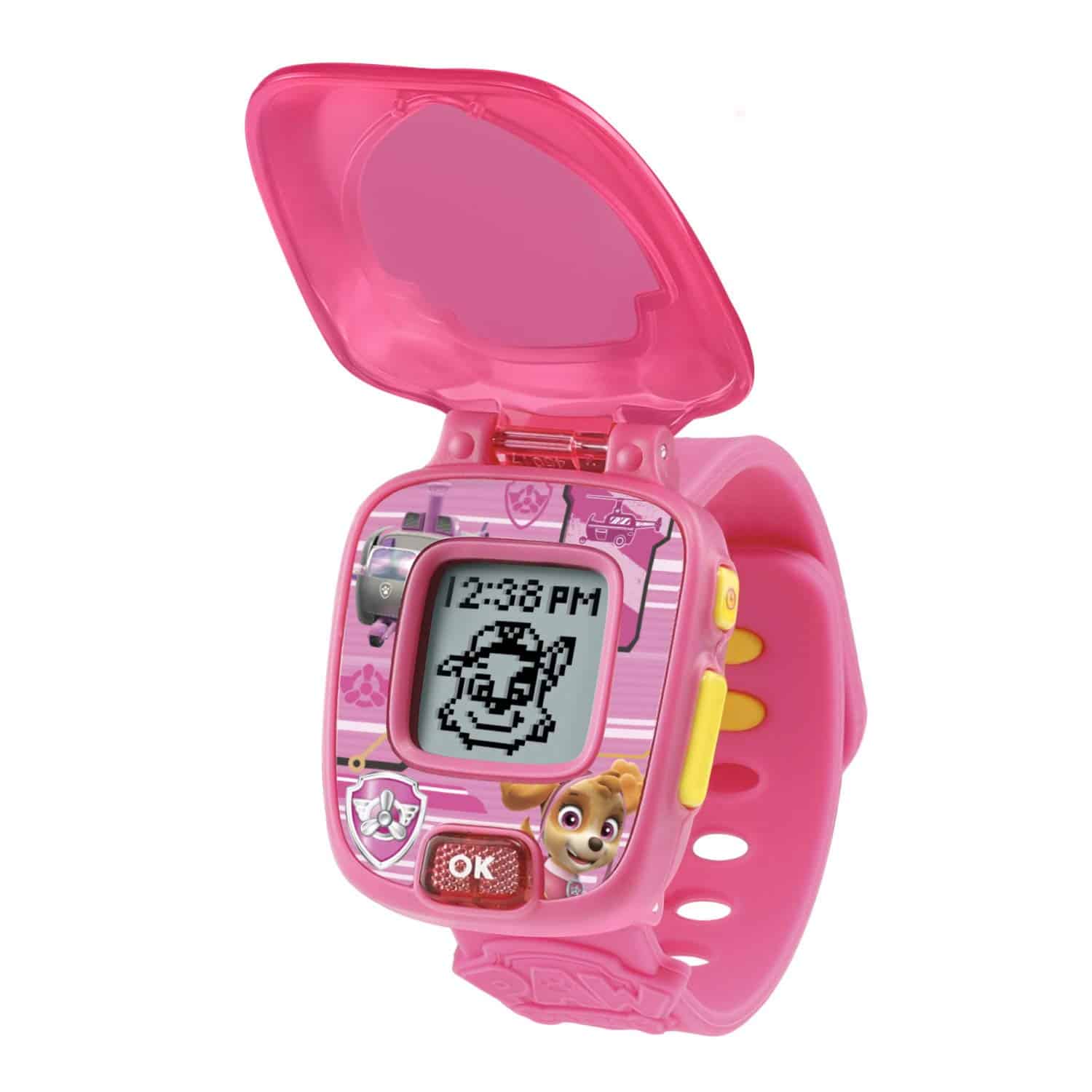amazon-6a1ab26d66c04 PAW Patrol Skye learning watch for kids, pink - vue 2