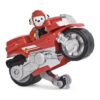Moto Pups Marshall’s Deluxe Pull Back Motorcycle with Wheelie Toy Figure - vue 6