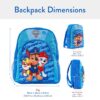 Chase Rubble Marshall boys backpack, durable school bag for kids - vue 4