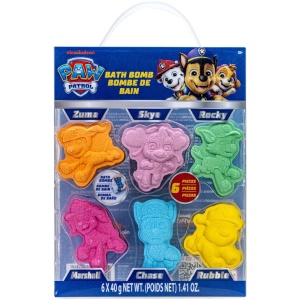 Paw Patrol Cucumber Melon Bath Bombs, 6 Pack Scented Fun for Kids