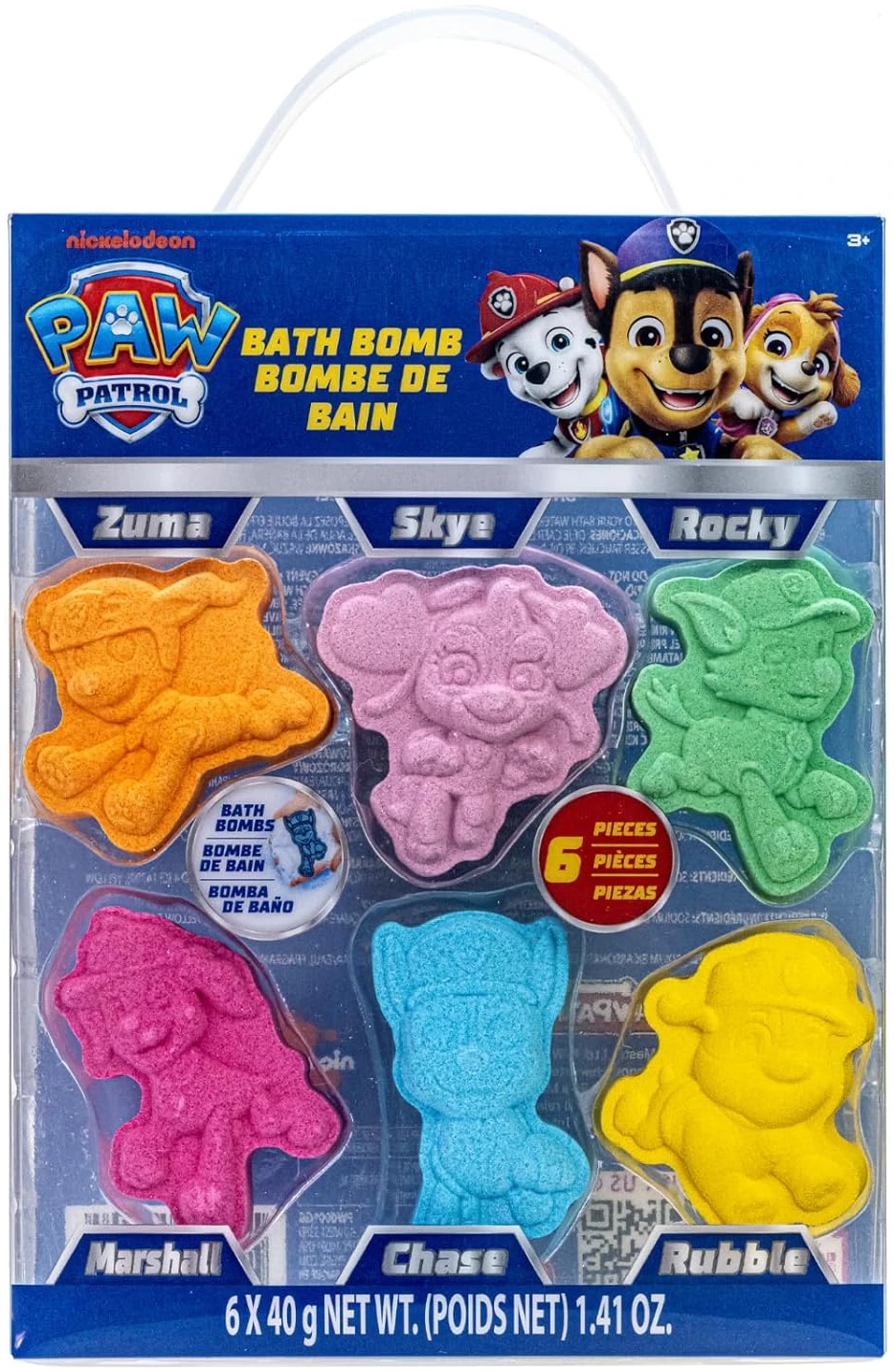 amazon-6a1ab5bb051df Paw Patrol Cucumber Melon Bath Bombs, 6 Pack Scented Fun for Kids