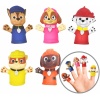 PAW Patrol Bath Finger Puppets 5 Pack Floating Pool Toys for Kids
