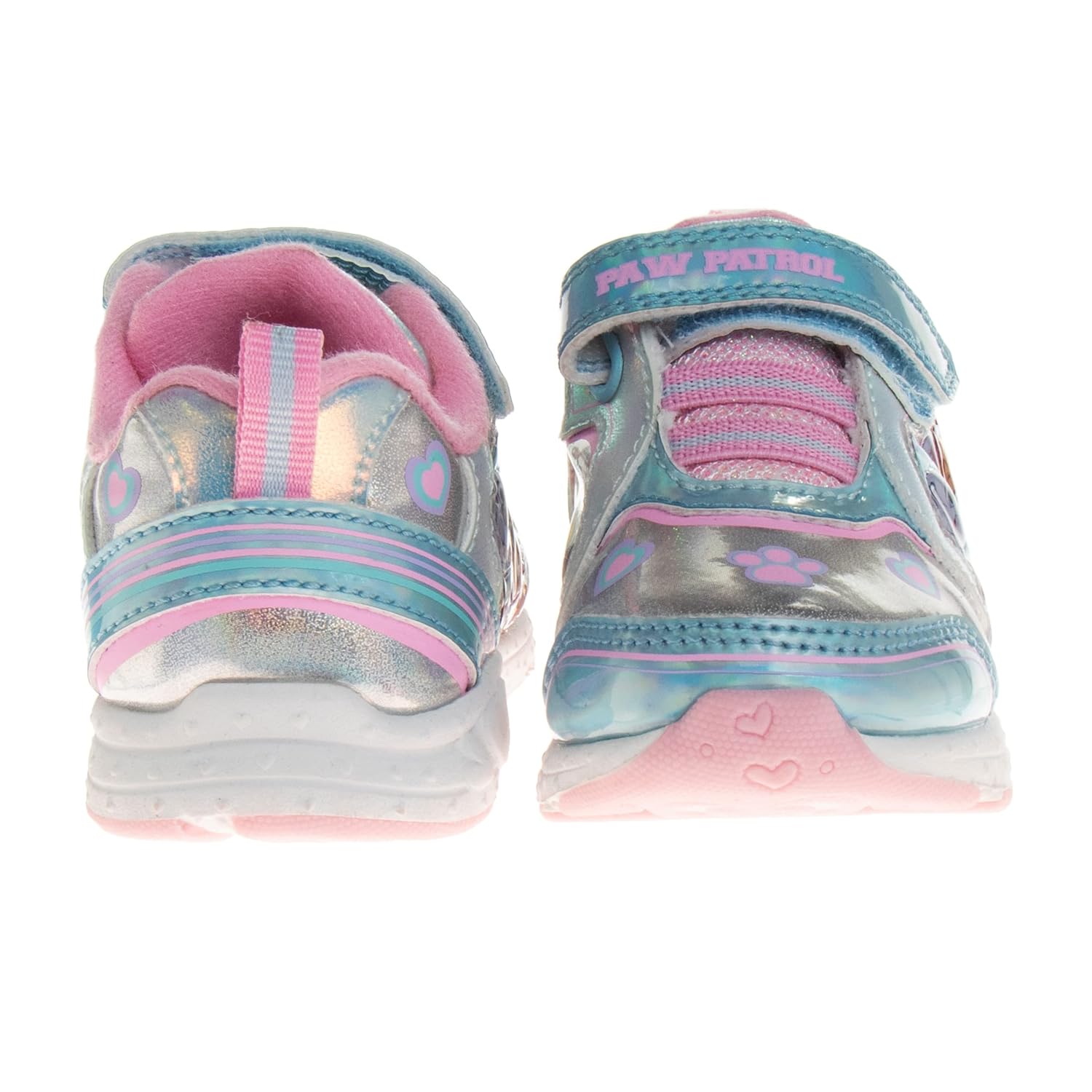 amazon-6a1ab6aae7702 Girls Paw Patrol Light Up Laceless Shoes for Toddler - vue 5
