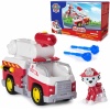 Fire Rescue Marshall Engine with Action Figure and Projectile Launcher Toy Truck