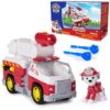 Fire Rescue Marshall Engine with Action Figure and Projectile Launcher Toy Truck - vue 2