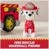 Fire Rescue Marshall Engine with Action Figure and Projectile Launcher Toy Truck - vue 4