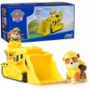 Rubble's Bulldozer Toy Truck with Collectible Action Figure for Kids Ages 3 and Up
