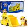 Rubble's Bulldozer Toy Truck with Collectible Action Figure for Kids Ages 3 and Up