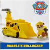 Rubble's Bulldozer Toy Truck with Collectible Action Figure for Kids Ages 3 and Up - vue 3
