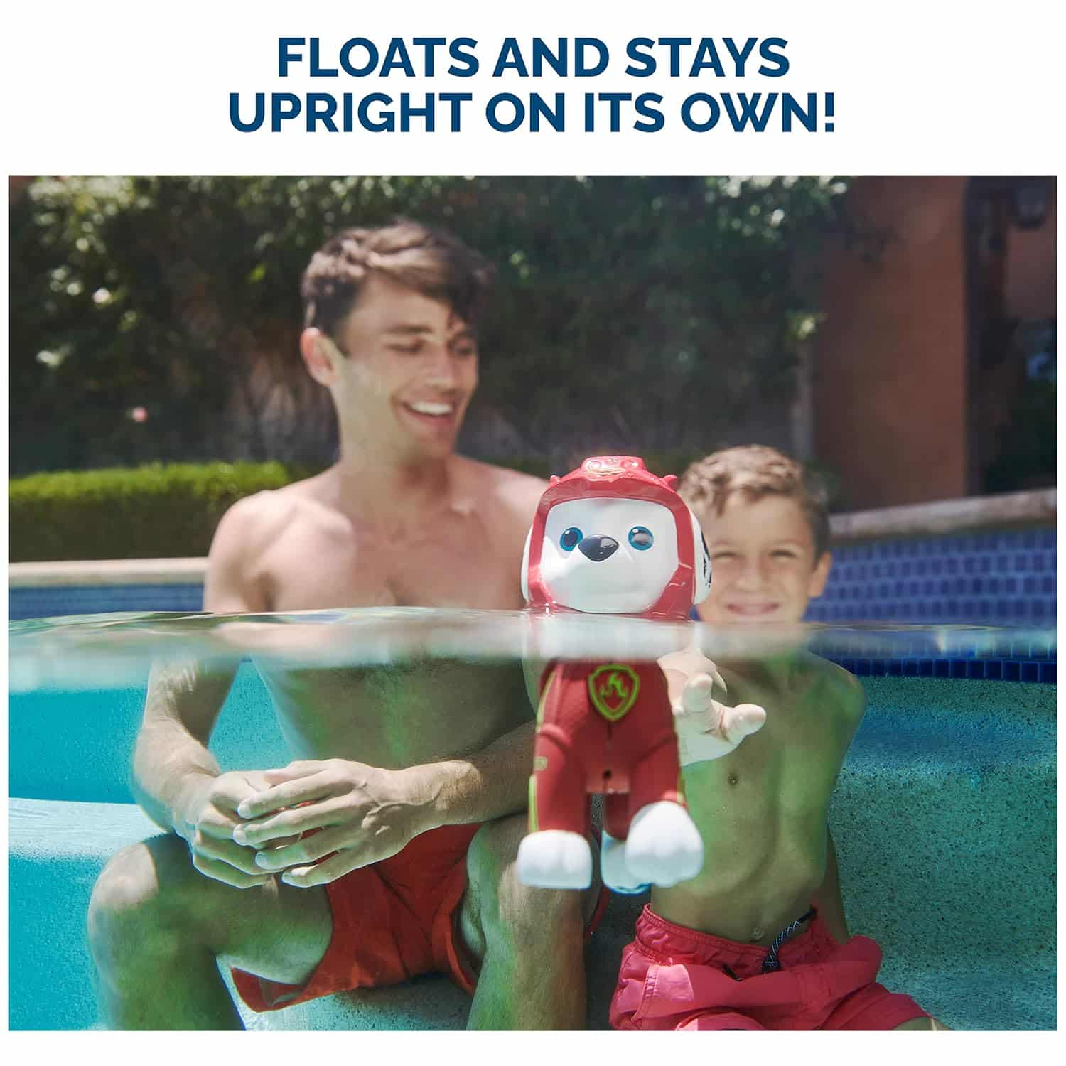 amazon-6a1ab8e43abfd Paw Patrol Floatin' Figures Chase & Marshall 2-Pack Kids Pool Toys - vue 4