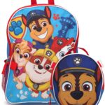 Paw Patrol kids backpack and lunch box set with detachable 15 inch bag - vue 2