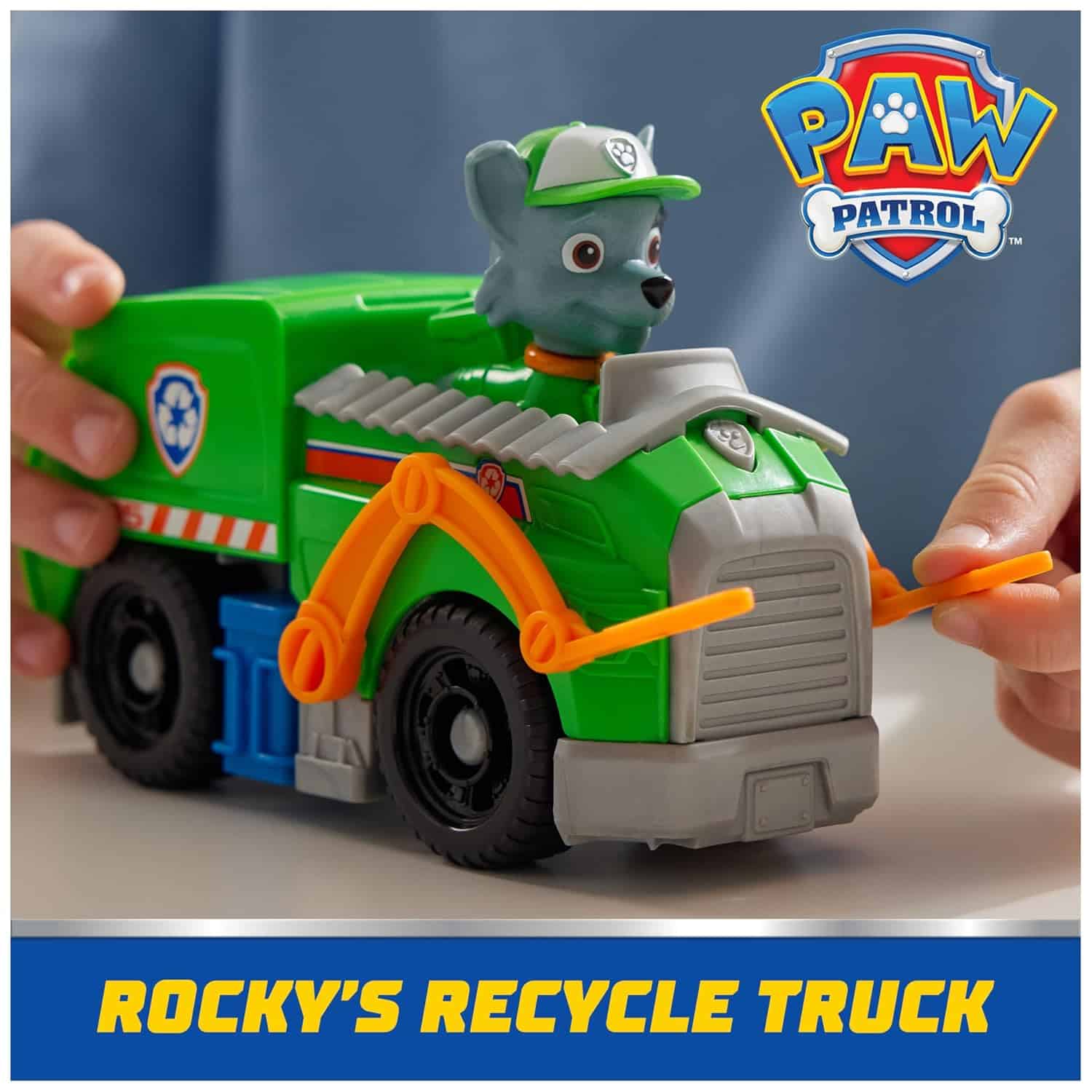 amazon-6a1aba9302f72 Rocky's Recycle Truck with Action Figure, Eco-Friendly Toy for Ages 3+ - vue 3
