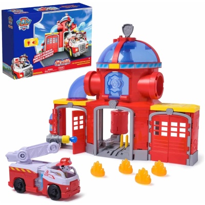 Fire Rescue Command Center with Marshall Figure and Lights