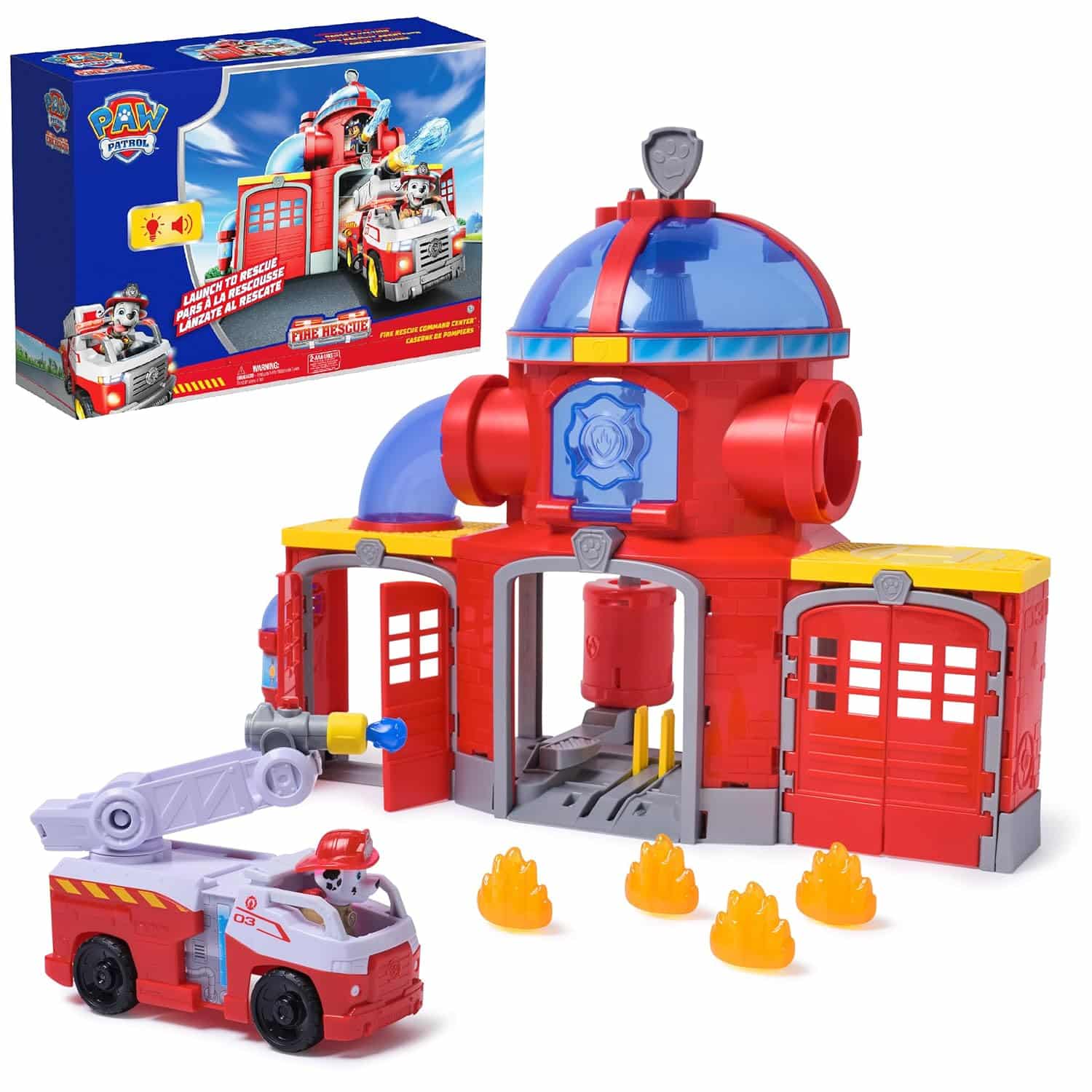 amazon-6a1abb0ec26e4 Fire Rescue Command Center with Marshall Figure and Lights