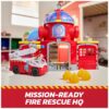 Fire Rescue Command Center with Marshall Figure and Lights - vue 3