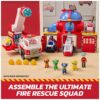 Fire Rescue Command Center with Marshall Figure and Lights - vue 6
