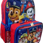 Paw Patrol 16 Inch Backpack with Removable Lunch Box Set for Boys - vue 3