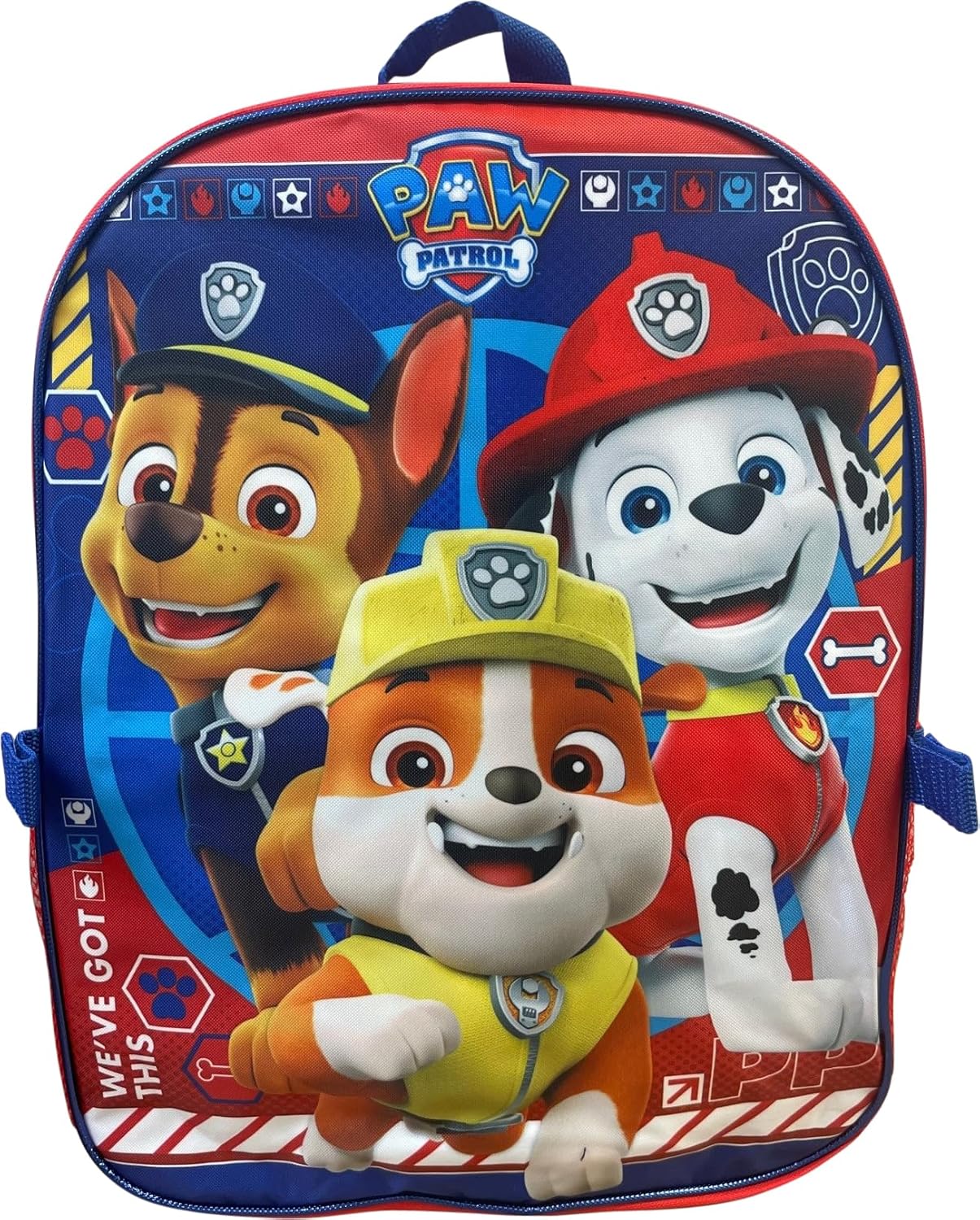 amazon-6a1abc19e5dbe Paw Patrol 16 Inch Backpack with Removable Lunch Box Set for Boys - vue 5