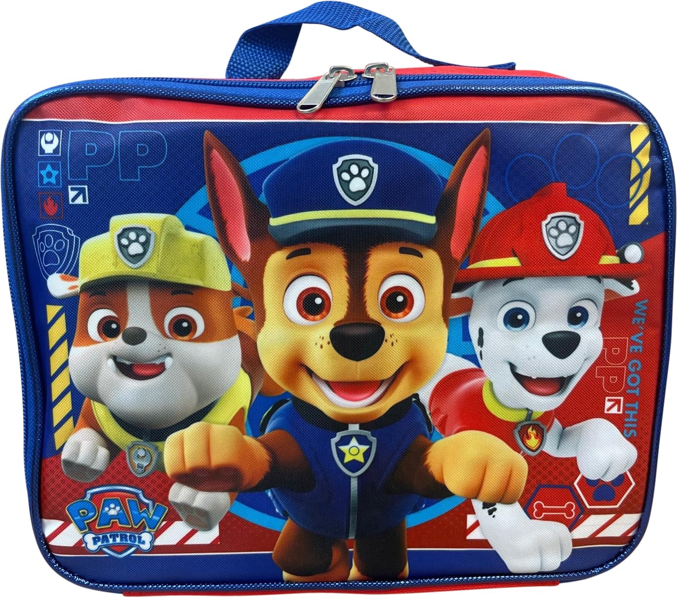 amazon-6a1abc1bcad4b Paw Patrol 16 Inch Backpack with Removable Lunch Box Set for Boys - vue 6