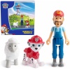 Marshall & Farmer Al Figure Pack with Sheep Toy for Kids Ages 3+