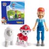 Marshall & Farmer Al Figure Pack with Sheep Toy for Kids Ages 3+ - vue 2