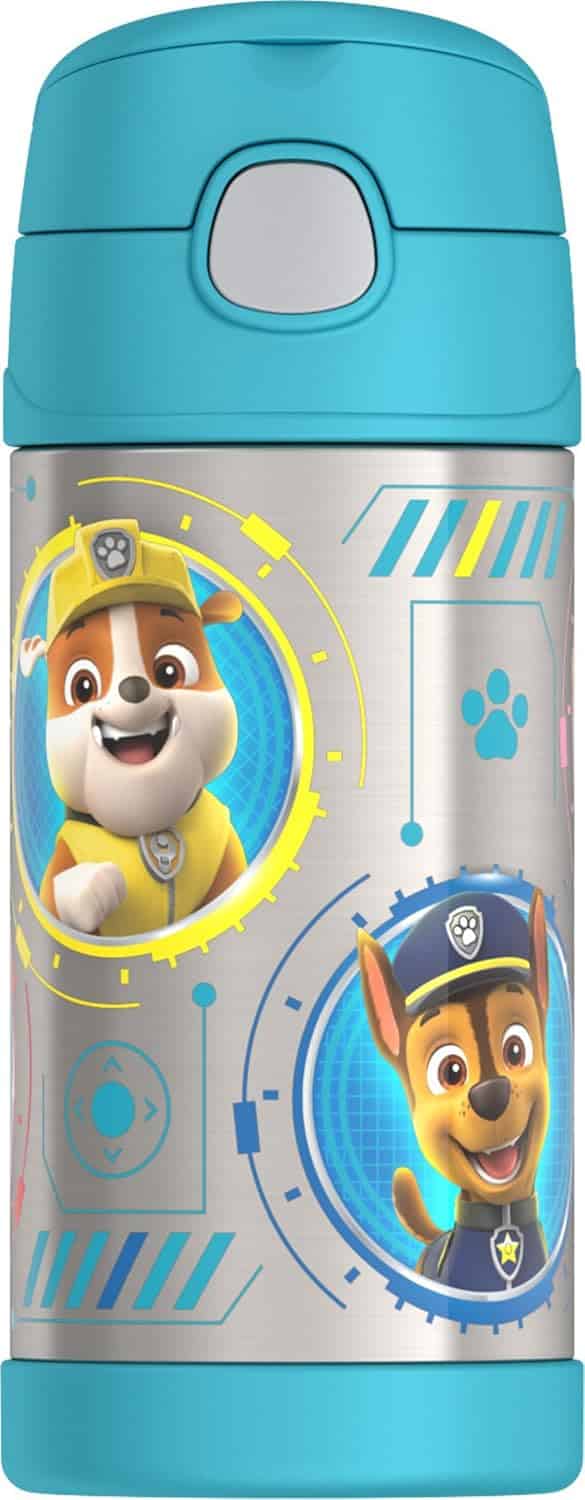 amazon-6a1ace04a1957 Funtainer 12oz Paw Patrol Insulated Water Bottle with Straw for Kids - vue 2