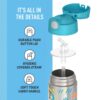 Funtainer 12oz Paw Patrol Insulated Water Bottle with Straw for Kids - vue 6