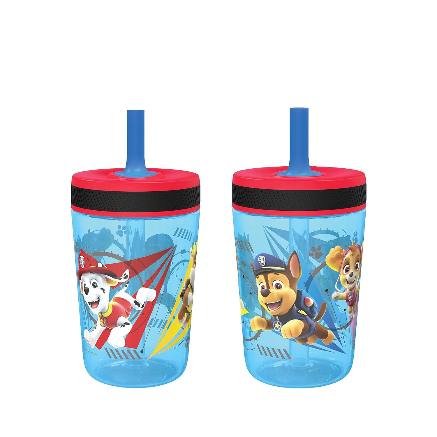 amazon-6a1ace498b2f0 Kelso Paw Patrol Chase & Marshall 15 oz Tumbler Set with Leak-Proof Lid