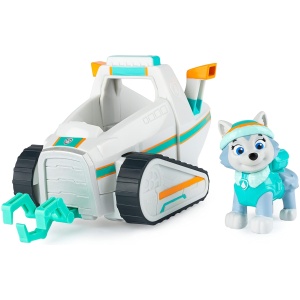 Everest Snow Plow Vehicle with Collectible Figure for Kids 3+