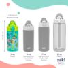 PAW Patrol Sage 16oz Kids Water Bottle 2-Pack with Straw, Leak-Proof - vue 3