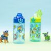 PAW Patrol Sage 16oz Kids Water Bottle 2-Pack with Straw, Leak-Proof - vue 4