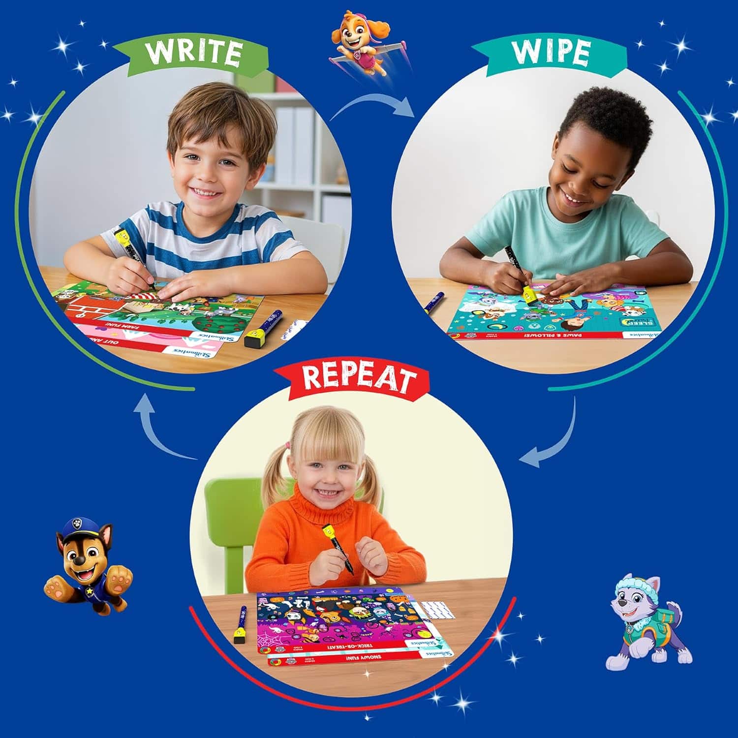 amazon-6a1acf414fcf5 Search and Find PAW Patrol Educational Game for Toddlers Ages 3-6 - vue 6