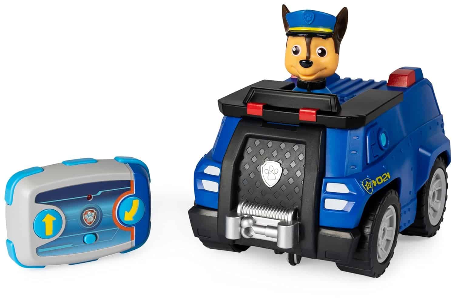 amazon-6a1ad0bf11699 Chase Remote Control Police Cruiser with 2-Way Steering for Kids 3+ - vue 2
