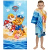 Paw Patrol super soft cotton bath towel for kids, 58 x 28 inches