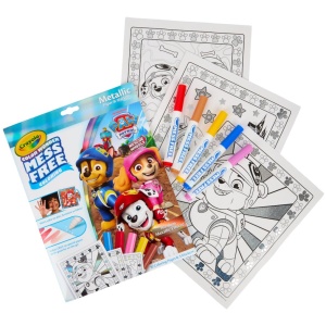 PAW Patrol Color Wonder mess free coloring set with metallic markers for kids