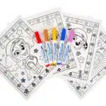 PAW Patrol Color Wonder mess free coloring set with metallic markers for kids - vue 4