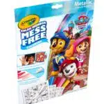 PAW Patrol Color Wonder mess free coloring set with metallic markers for kids - vue 5