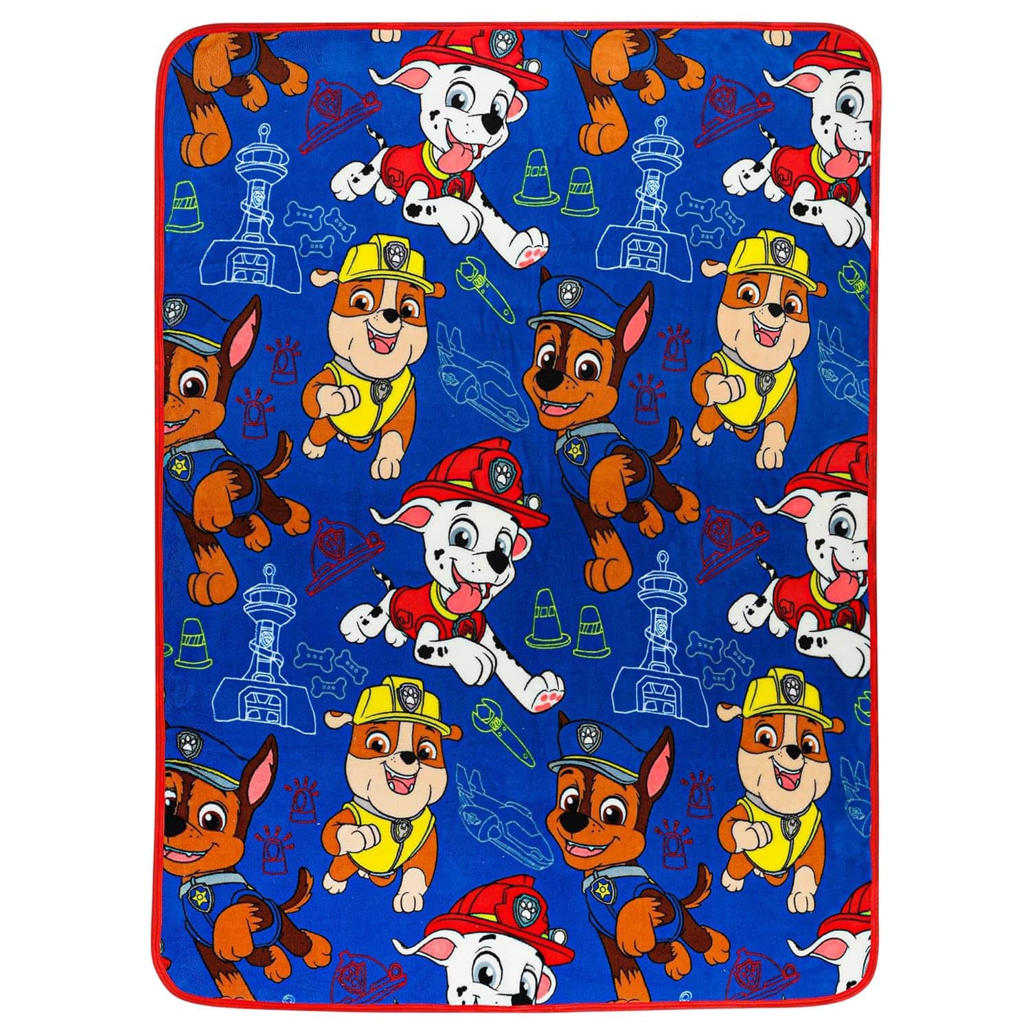 amazon-6a1ad1bb8edc1 Kids Bedding Super Soft Plush Throw Blanket, 46 in x 60 in, Paw Patrol - vue 6