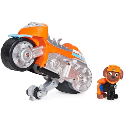 Moto Pups Zuma’s Deluxe Pull Back Motorcycle with Wheelie Action Figure
