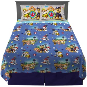 Paw Patrol Super Soft Microfiber Full Sheet Set for Kids