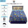 Paw Patrol Super Soft Microfiber Full Sheet Set for Kids - vue 4