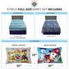 Paw Patrol Super Soft Microfiber Full Sheet Set for Kids - vue 5