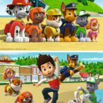 Paw Patrol 2 x 24 Piece Jigsaw Puzzle Set for Kids - vue 3