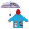Kids SpongeBob & Paw Patrol raincoat and umbrella set, lightweight rain gear for boys and girls - vue 2